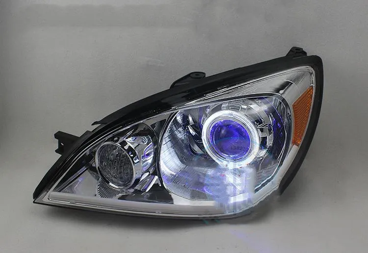 LED Xenon Headlight for Mitsubishi Lancer Angel Eye DRL