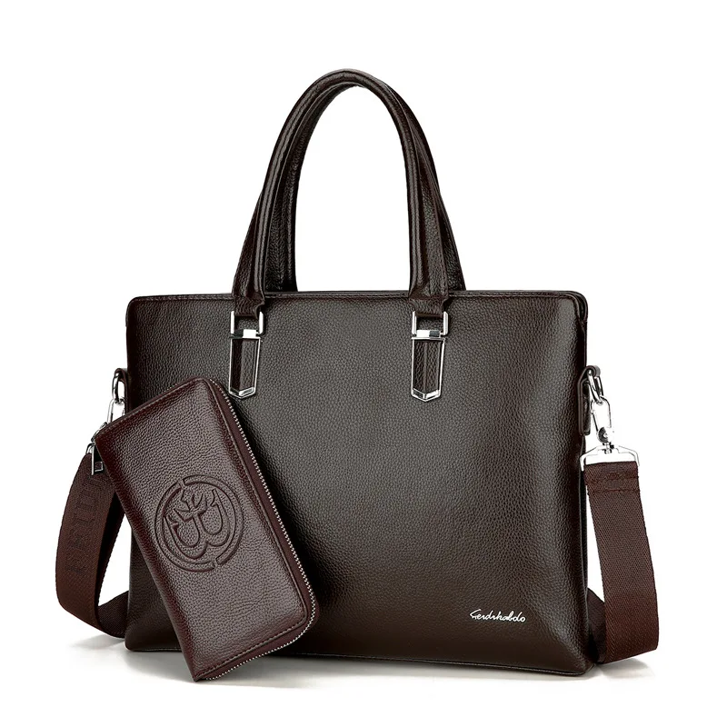 

Men Fashion 2018 Spring New Style Large-Volume Business Men Hand Crossbody/shoulder Bag Picture Shoulder Bag