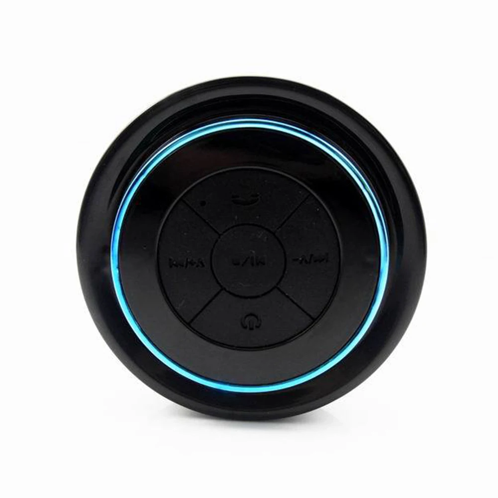 Беспроводной usb зарядка пылезащитный Bluetooth динамик присоска FM Радио Стерео Мини водонепроницаемая Кнопка сенсорный без потерь ABS Портативный