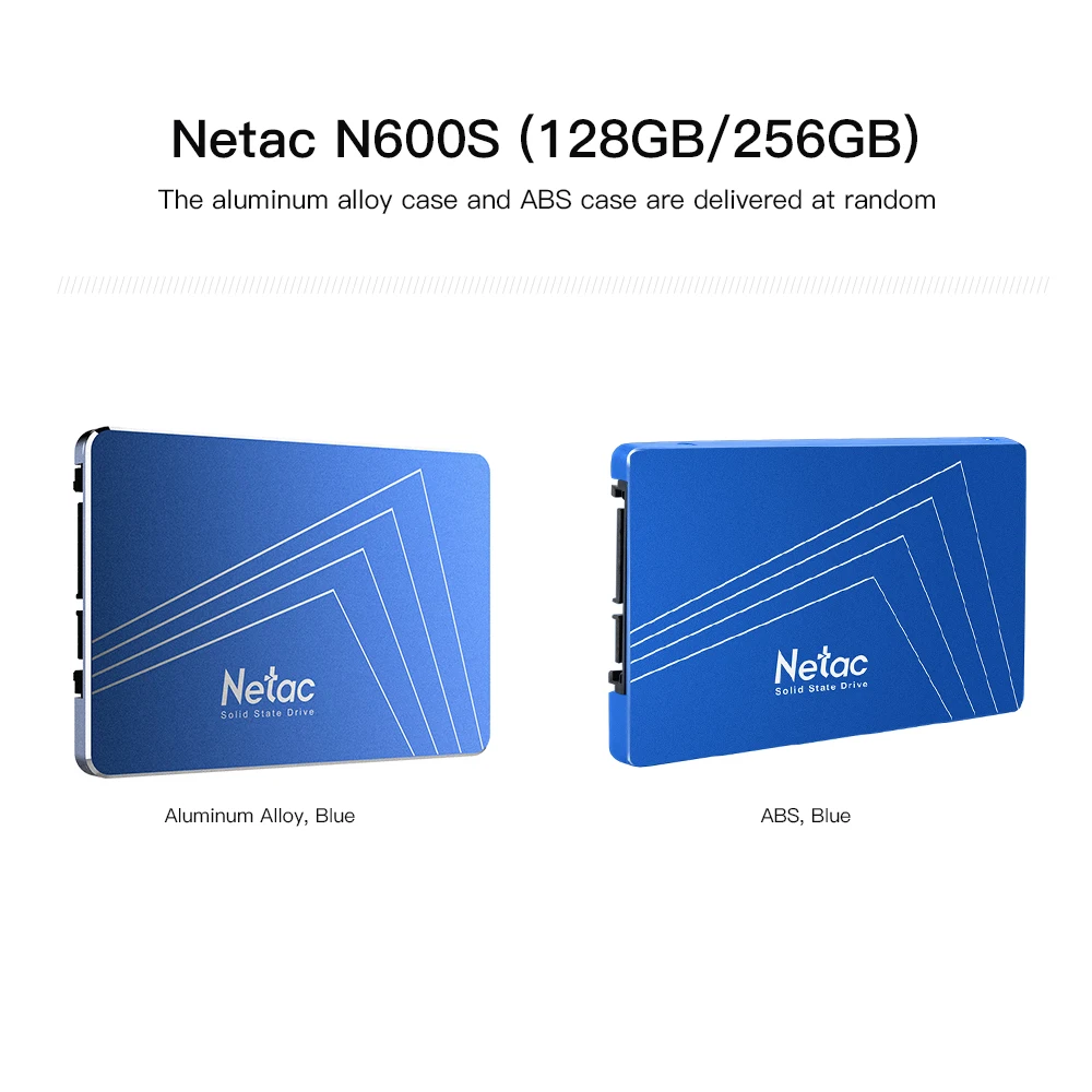 Netac SSD жесткий диск N600S 1 ТБ SATA3 128GB 720 GB TLC Внутренний твердотельный накопитель 2,5 диск для ноутбука 256GB SSD для ПК компьютера