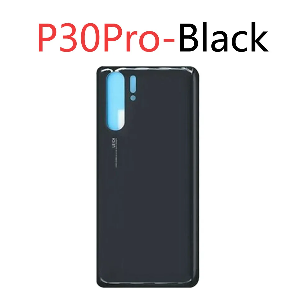 Black-No tool Крышка батарейного отсека для huawei P30 Pro задняя крышка батарейного отсека чехол на заднюю крышку чехол для huawei P30Pro VOG-L09 VOG-L29 Корпус Шасси - Цвет: Black-No tool