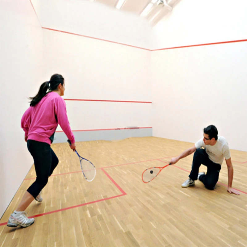 Palline Da Squash Double Yellow Dot - Gomma 38mm Per Gioco Lento E Professionale