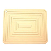 Новинка 1 шт. силиконовая изоляция столовых высокое Температура устойчивый Противоскользящий коврик для обеденного зала XOA