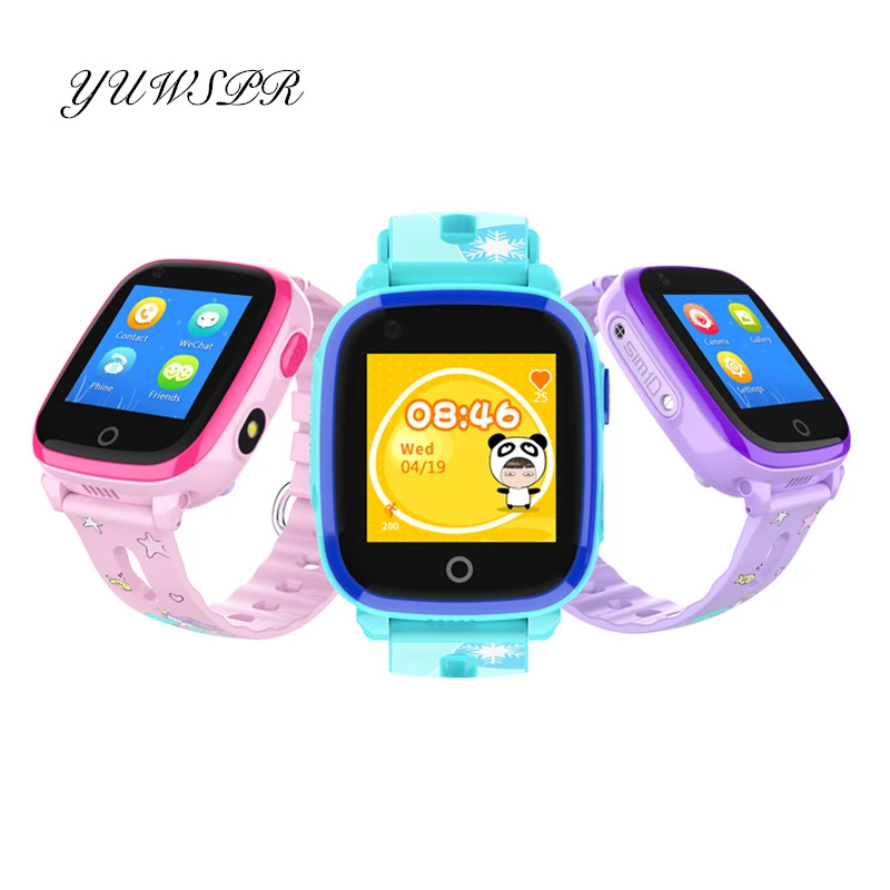  Kids Tracker watches 4G Smart Watch GPS LBS WIFI Positioning Bluetooth IP67 Waterproof Remote Camer