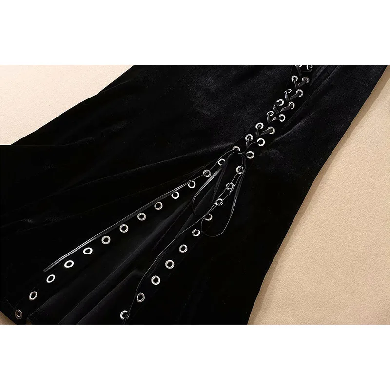 HIGH QUALITY Newest Fashion 2020 Fall Runway Dress