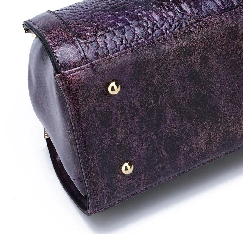 designer moda crocodilo padrão ombro saco das