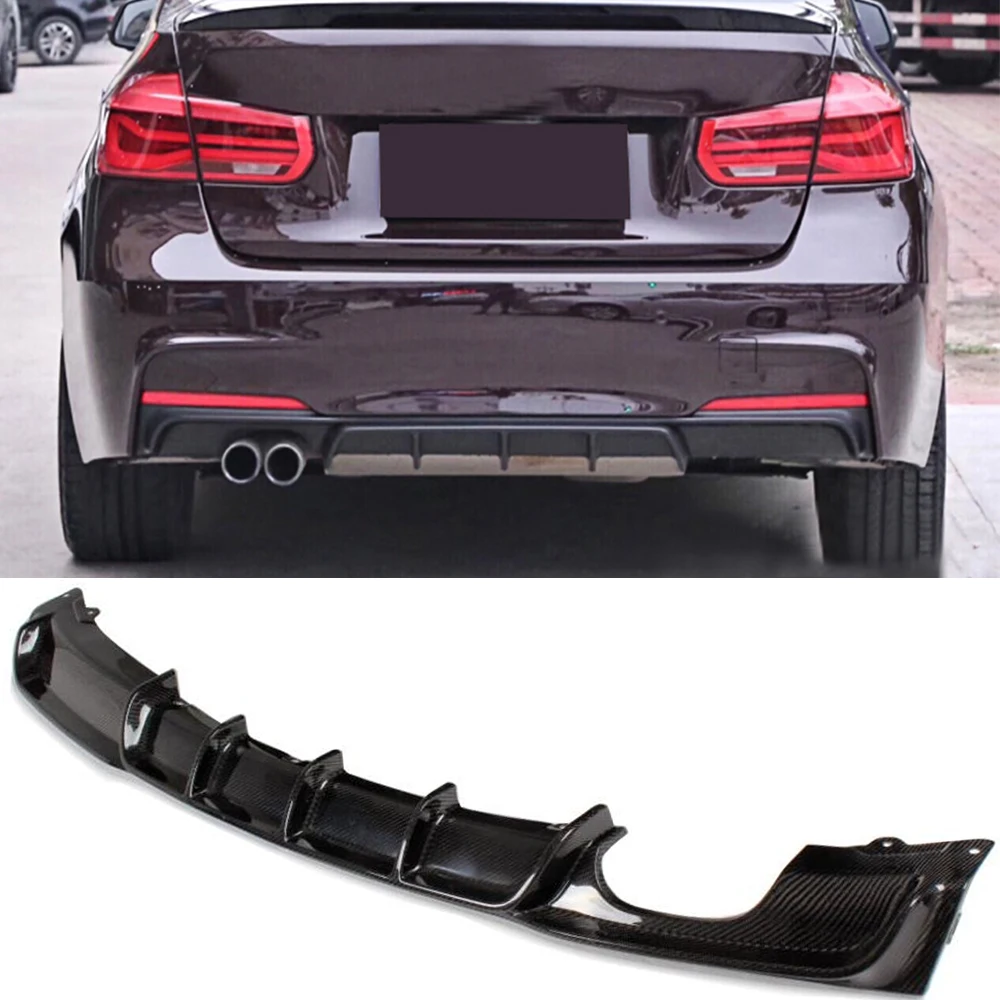 Диффузор для заднего бампера BMW 3 серии F30 M Sport 12 17 320i 325i 328i 330i 335i диффузор