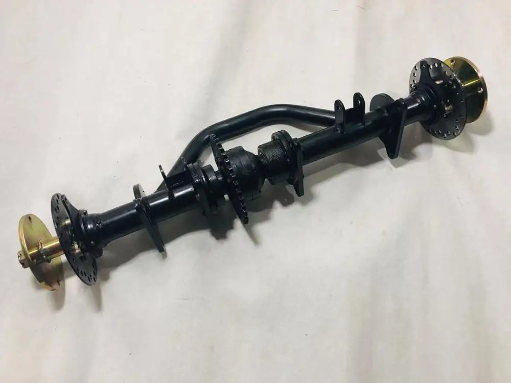 DIY четырехколесный картинг детская коляска ATV UTV диск передачи тормоза 81 см задний