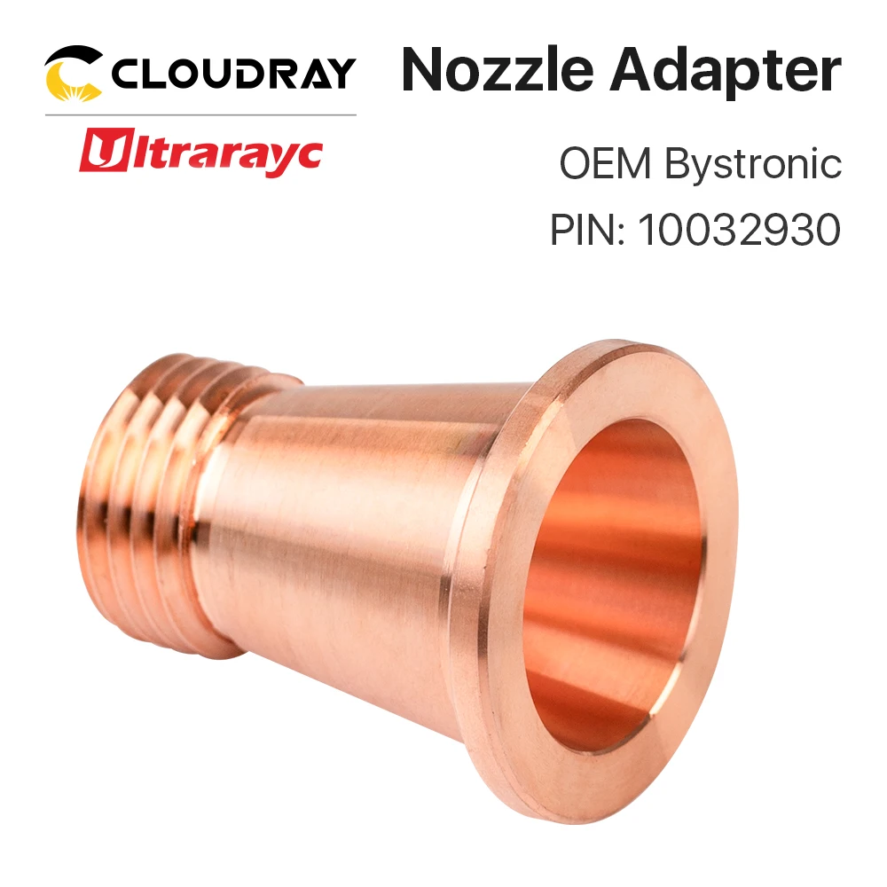 Ultrarayc Laser Nozzle Base for Fiber Cutting Head Bystronic D2 H30.5 PIN 2-08701