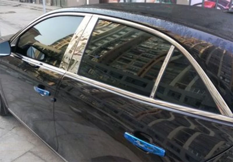 Подходит для Chevrolet Malibu от 2012 до 2017 центральные колонны из нержавеющей стали