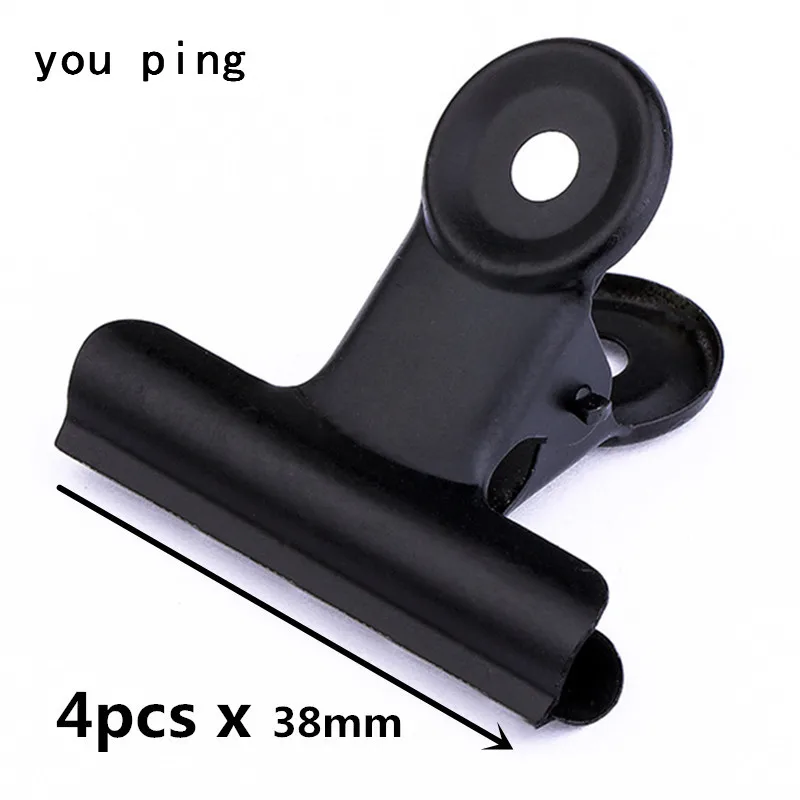50mm 38mm 31mm 22mm Round Metal Clamp Paper Bookmark Clips Memo Clip Student School Office Supplies paper clips metal clamp clips book clips memo holders