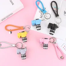 Креативная мини-камера брелок для ключей Автомобильный ключ цепочка для студентов подарок для пары подвеска