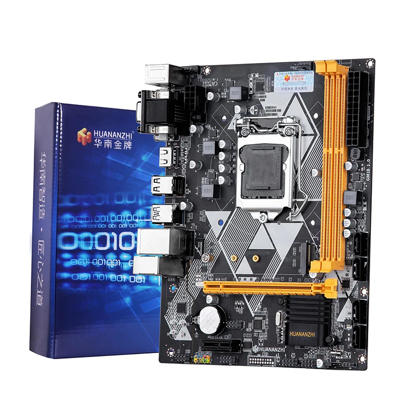 HUANANZHI B85 настольная материнская плата LGA1150 поддержка NVME M.2 SSD|Материнские платы| |