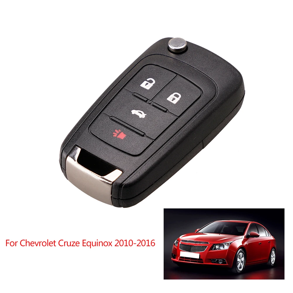 1x Автомобильный Брелок дистанционного управления с ключом для Chevrolet Cruze Equinox 2010 2016