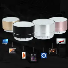 A10 беспроводной Bluetooth динамик металлический Мини Портативный Subwoof звук с микрофоном TF карта FM радио AUX MP3 Воспроизведение музыки громкий динамик