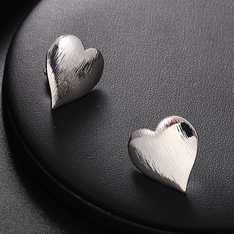 Clip Earrings Ear Accessories For Women Wedding No Pierced Heart Shape