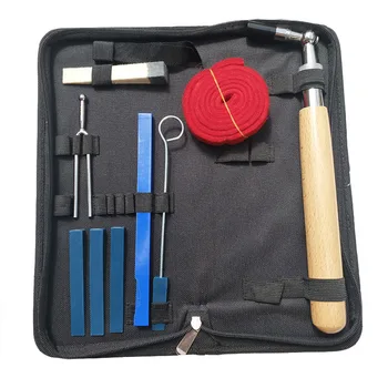 

SEWS-Piano Tuning Tool Kit 10Pcs Professional Piano Tuner Tool Set