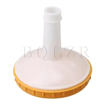 

BQLZR 16cm Width Orange Top Plastic Circle Pattern Spot Sprinkler for Watering