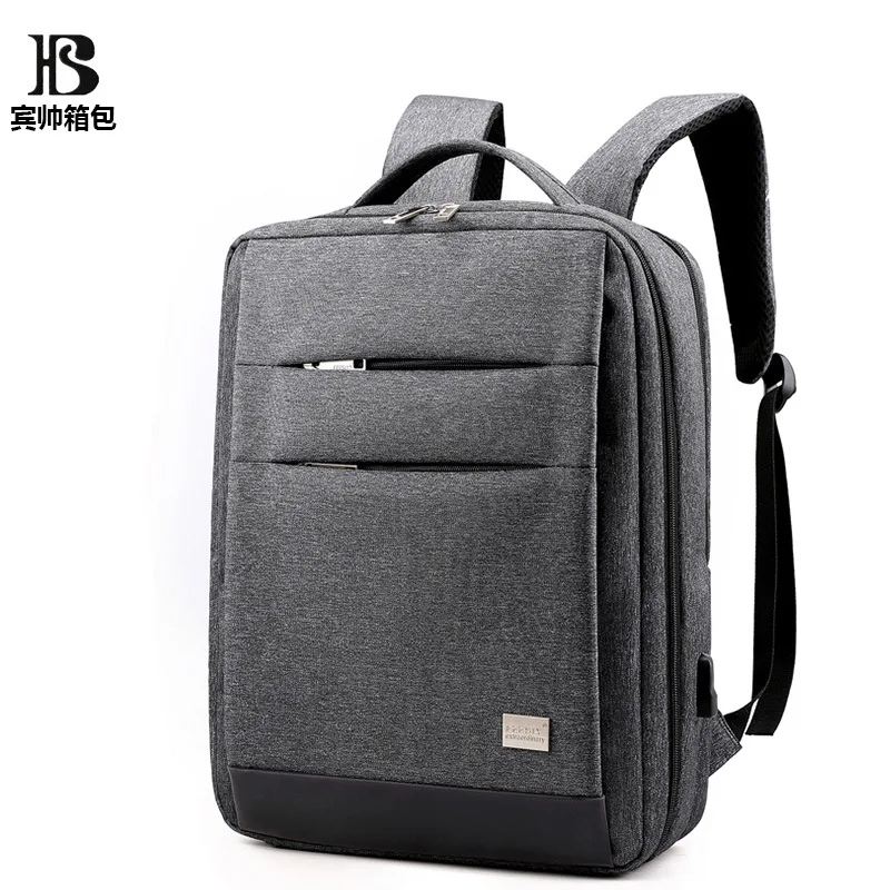 

2019 USB Interface Large-Volume Backpack Men's Manufacturers New Style Multi-functional Business Casual Computer Backpack Women'