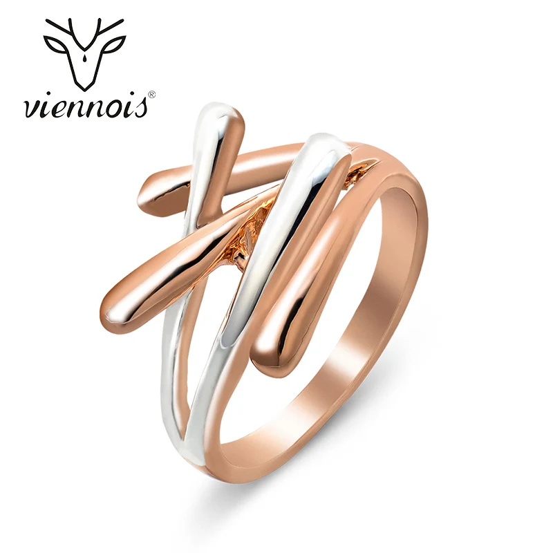 Viennois трендовые кольца для женщин разноцветные модные женские вечерние на палец