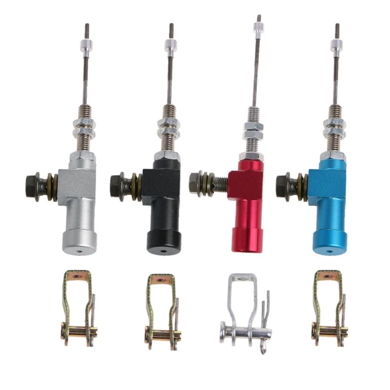 Motorcycle Hydraulic Clutch Master Cylinder Rod Brake Pump M10x1.25mm Aluminum Clutches