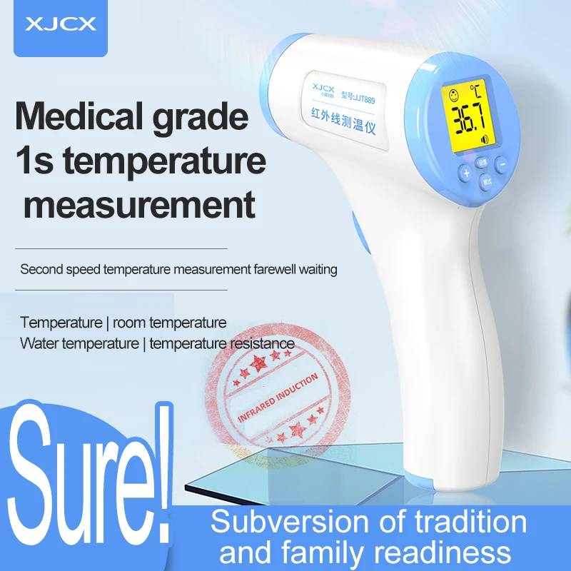 

Baby Digital Thermometer Infrared Non-contact Medical Forehead Infrared Thermometer Body measuring Temperature Gun For Adults
