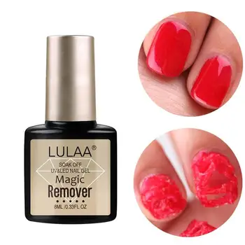 

Brand New Remover Nail Polish Liquid Quick Easy To Use Nail Cleaner Manicure Tools Remove Sticky Layer Manicure 8ml