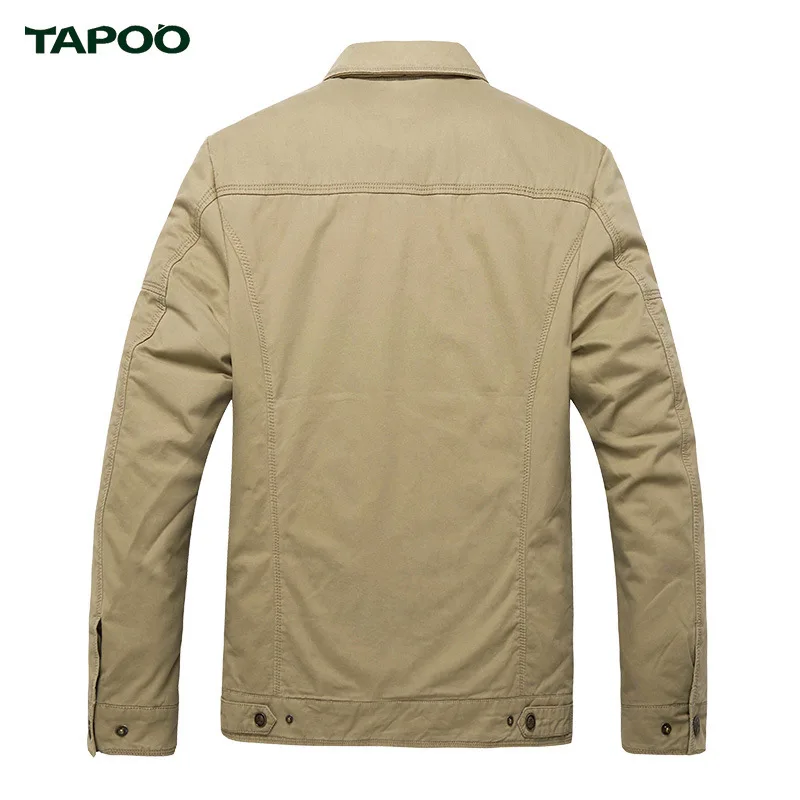 

2018, tapoo Spring And Autumn Business Casual Solid Color Coat