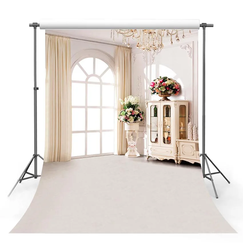 

Mehofond Wooden Window Wedding Photography Backdrop For Photo Studio Interior Sunshine Curtain Photozone Background Photophone