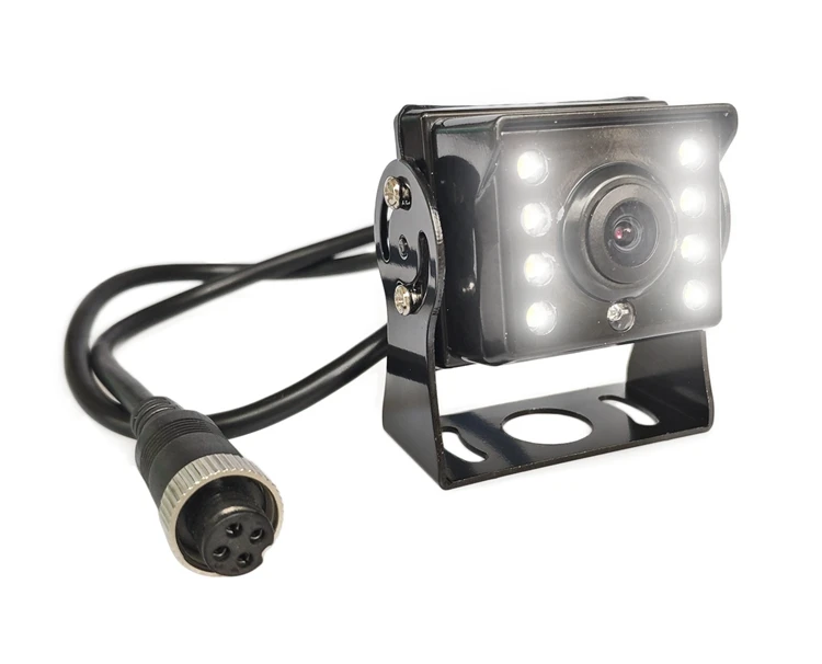 DIYKIT 9 дюймов Сплит QUAD Автомобильный монитор 4 x CCD светодиодный ночного видения заднего вида Автомобильная камера водонепроницаемая для автомобиля Грузовик Автобус камера заднего вида