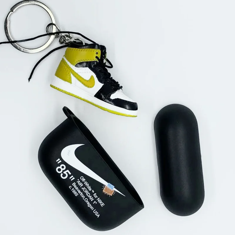 Airpod PRO type Дропшиппинг Ретро OG 3D модель кроссовок телефон air pod 2 Чехол Airpod PRO Чехол брелок сумка коробка Подвеска Пара Кукла аксессуар - Цвет: Airpod PRO type
