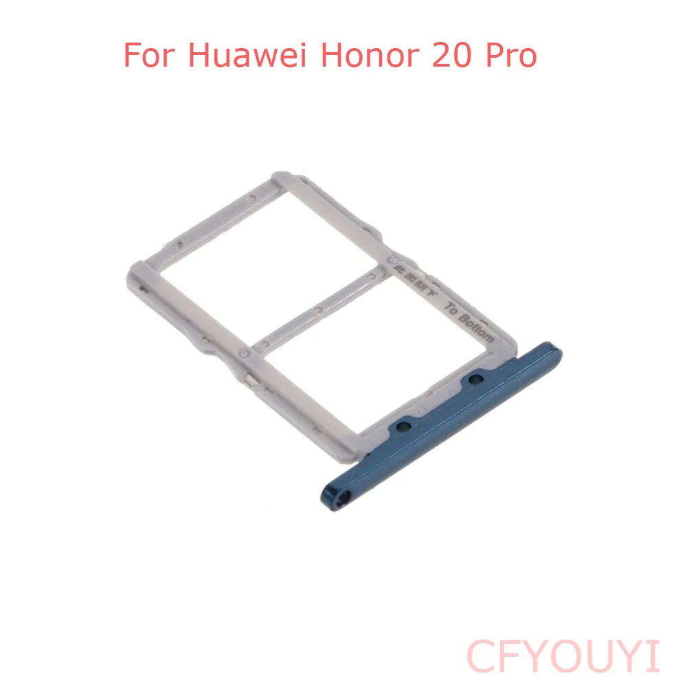 Оригинальный новый держатель лотка для sim карты Замена части Huawei Honor 20 Pro|Шлейфы