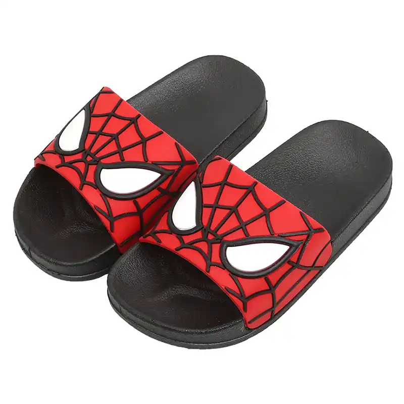 spiderman flip flops