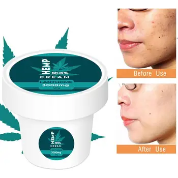 

LANTHOME Organic Hemp Oil Essence Face Cream Hyaluronic Acid Anti-aging Moisturizer Nourishing Collagen Essence Skin Care Cream