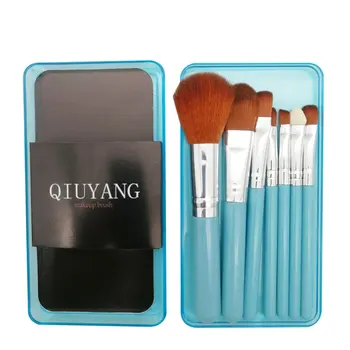 

7Pcs Makeup Brush Set High Quality Foundation Powder Eyeshadow Brush with Plastic Boxed Cosmetic Beauty Tool Kit