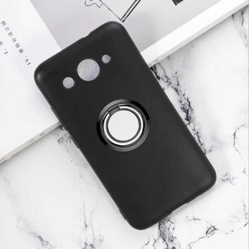 Для Huawei Y3 2017 задний кольцевой держатель кронштейн чехол для телефона мягкие