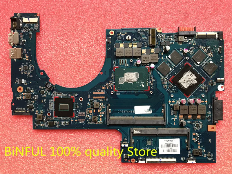 862259-601 862259-001 для HP OMEN 17-W 17-T материнская плата ноутбука DSC 965M 4GB i7-6700HQ CPU DAG37AMB8D0 Полная