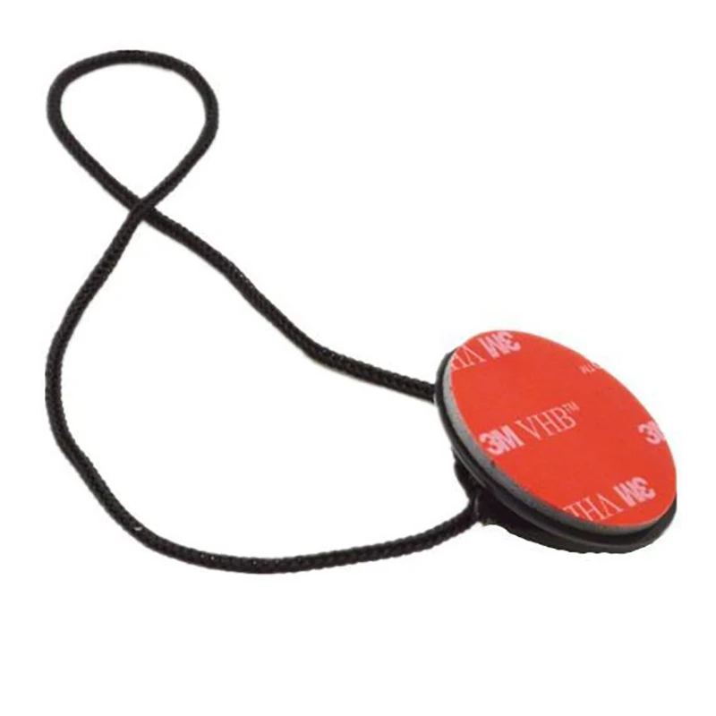 100 pcs Black Buckle Safety Anti-Drop Insurance Tether Strap+Sticker Helmet Mount For Gopro Hero 8 7 6 5 4 Camera Accessories |