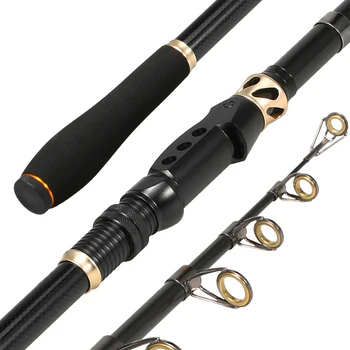 

Lixada 1.8M 2.1M 2.4M 2.7M Telescopic Fishing Rod Lightweight Carbon Fiber Fishing Rod Fishing Pole Sea Ocean Carp Fishing Rod