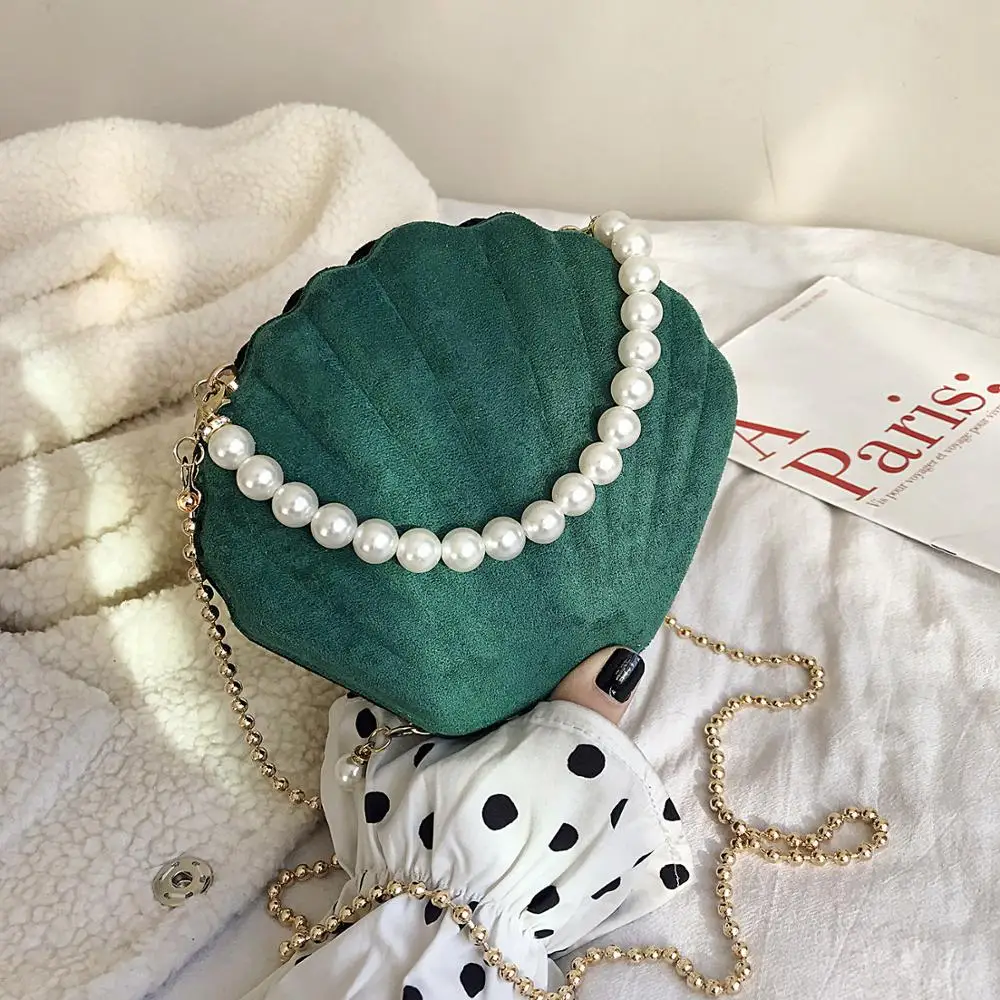 2019 Для женщин цепи сумки на плечо ручная работа жемчужные сумочки Lady beaded сумка