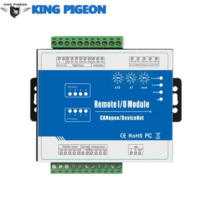 

IO Module Remote DeviceNet System PWM Output 16 relay output M420D