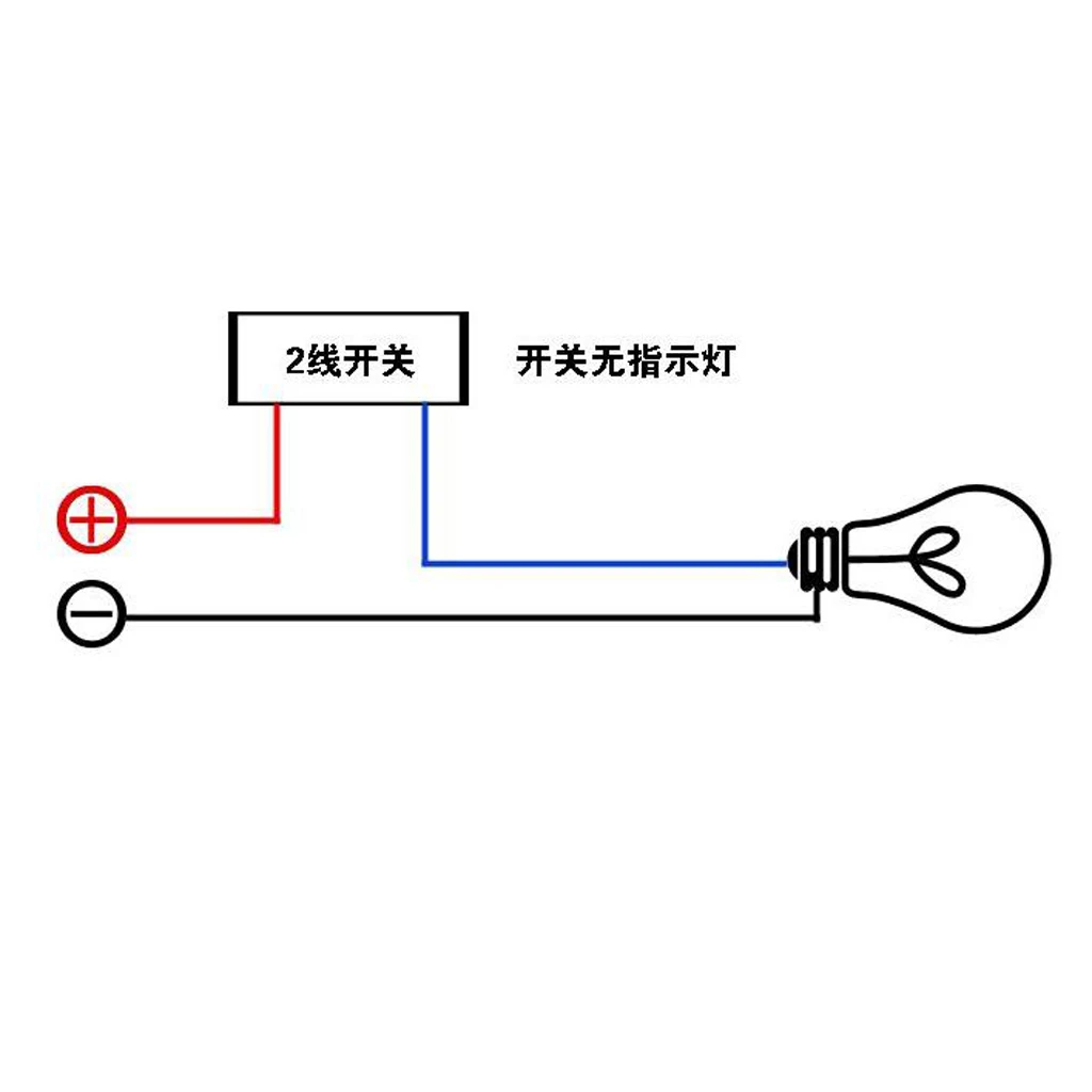 Universal 22mm Motorcycle ATV Bike Spot Lamp Headlight On Off Horn Switch