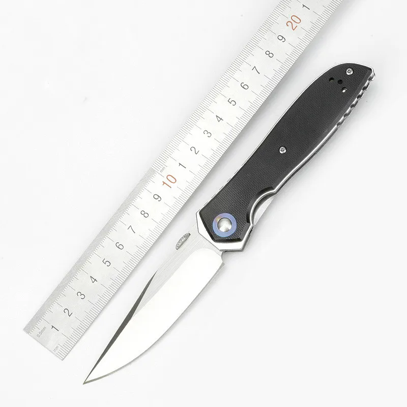 

NEW 57-58HRC Folding Knife ZT0640 CPM-20V blade G10 handle Ball bearing system EDC Play / Collection / Household Fruit Knife