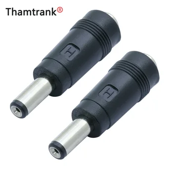 

10pcs DC 5515 Male Plug 5.5*2.1 mm Female jack to 5.5*1.5mm Male Plug Universal power adapter AC DC Jack Charger Connector