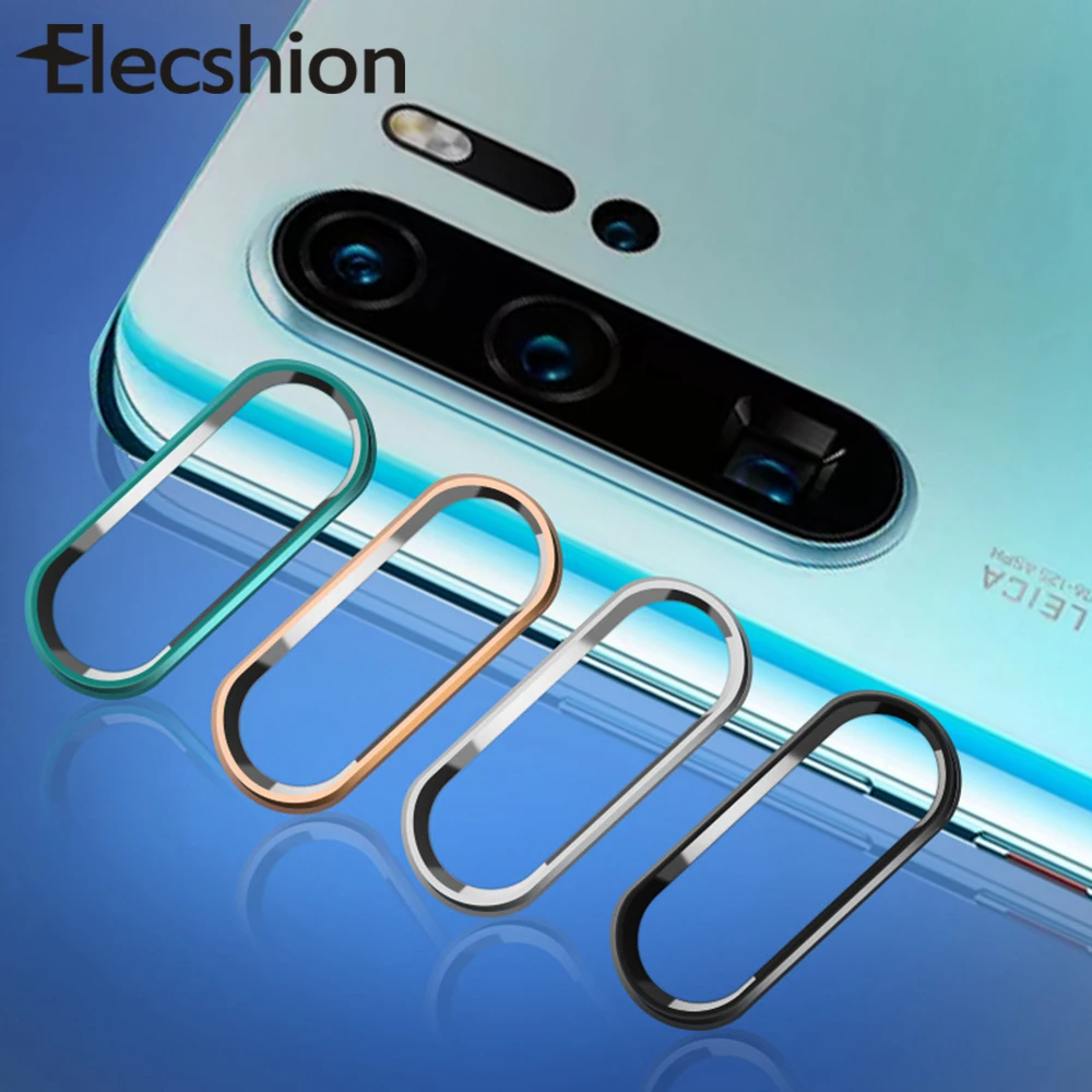 Для huawei P30 закаленное защитное стекло для камеры Pro металлическое кольцо