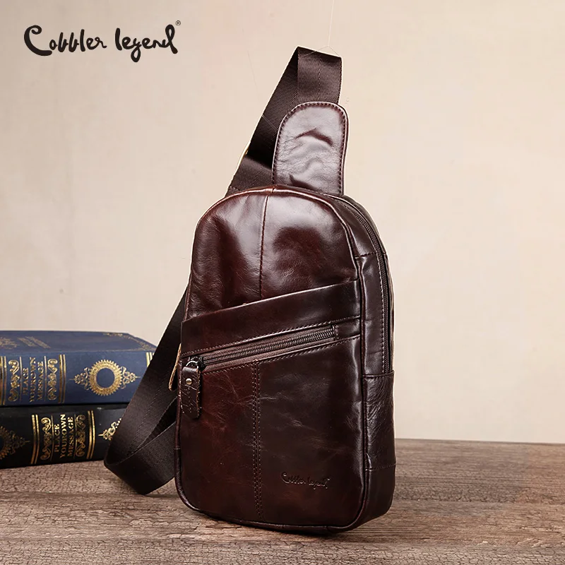 Cobbler Legend 2020 модные сумки через плечо из натуральной кожи мужская повседневная