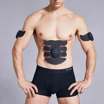 

Abdominal Muscle Exerciser TrainingMuscle Stimulator Body Slimming Shaper Machine Fat Burning Body Building Fitness Massager