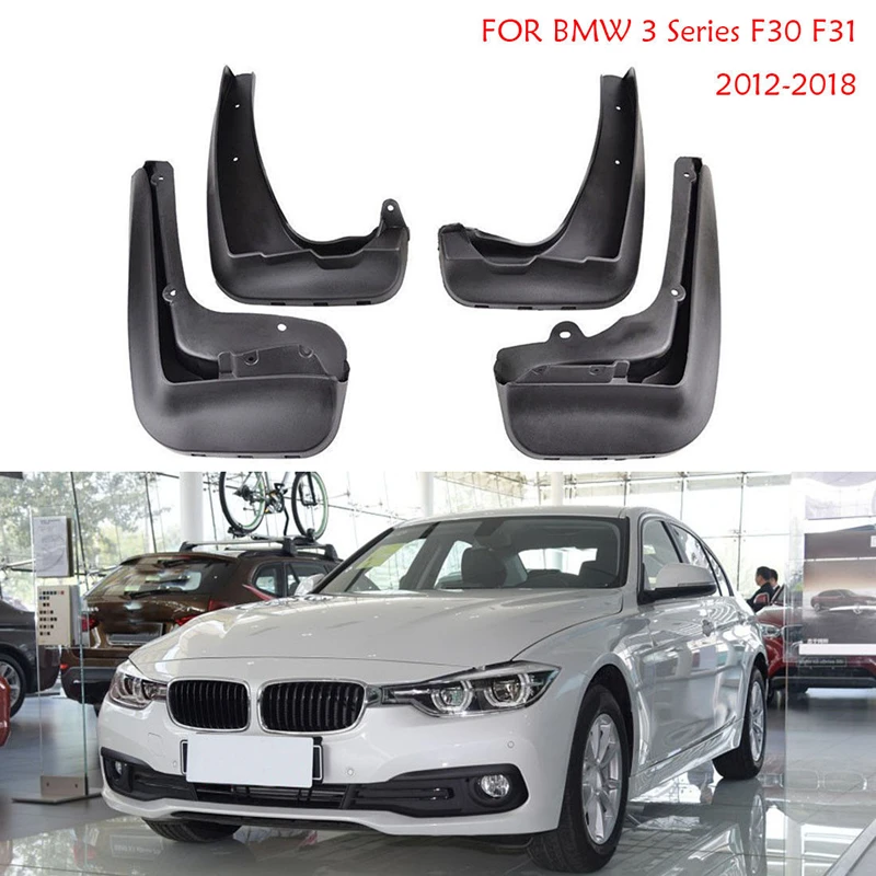 Car Splash Guards Mud Guards Mud Flaps Fit FOR BMW 3 Series F30 F31