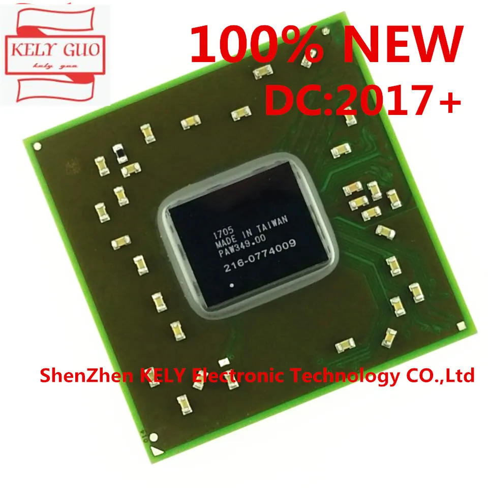 DC:2017 + 100% новый оригинальный набор микросхем BGA 216-0774009 216 0774009 | Электроника
