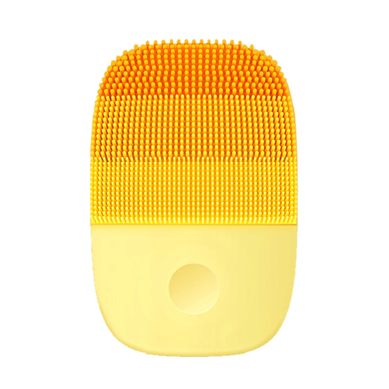 Yellow Color InFace Электрический Глубокое Очищающее средство для лица Чистящая Щетка массажная Соник для умывания лица - Цвет: Yellow Color